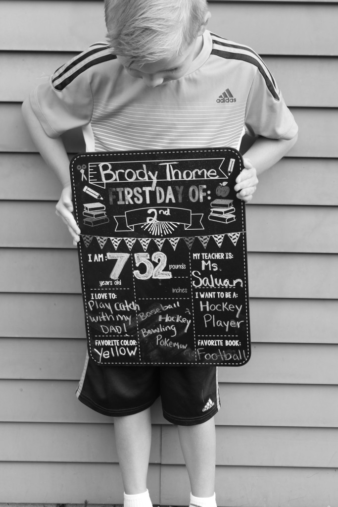 Brody’s in 2nd Grade!