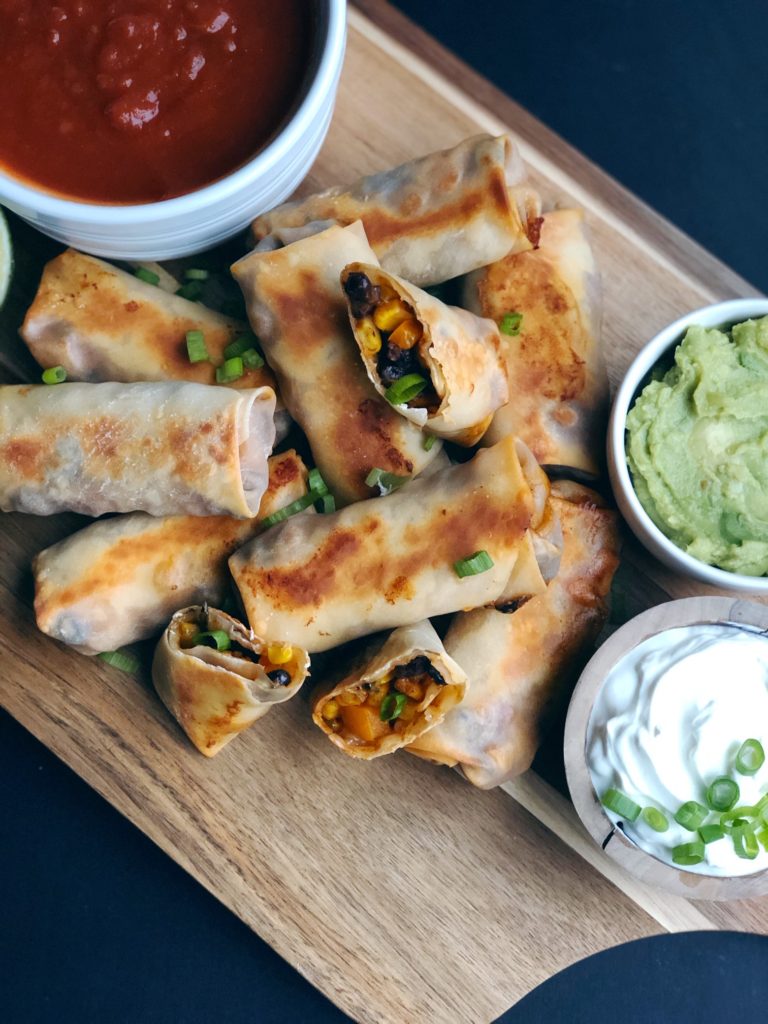 Baked Southwest Egg Rolls